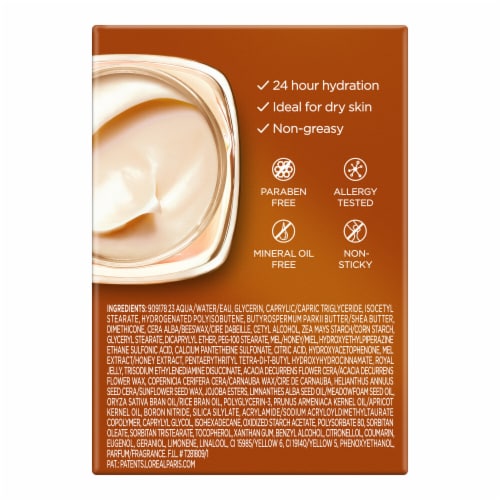 L'Oreal Paris Age Perfect Hydra-Nutrition Nourishing Day Cream Moisturizer Perspective: left