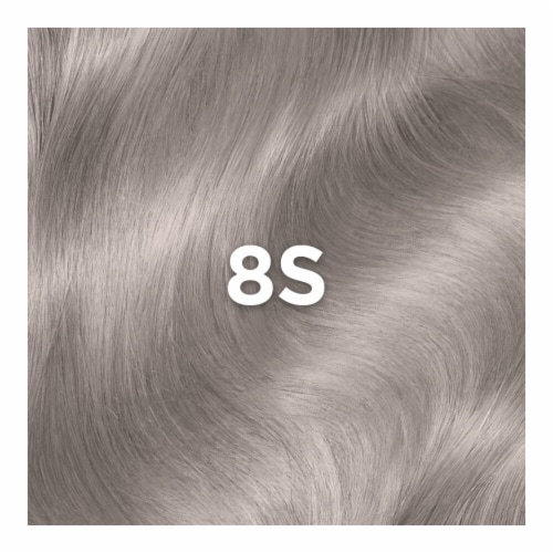 L'Oreal Paris Superior Preference 8S Soft Silver Blonde Permanent Hair Color Perspective: left