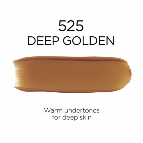 L'Oreal Paris Infallible Foundation 32 Hour Fresh Wear Lightweight 525 Deep Golden Perspective: left