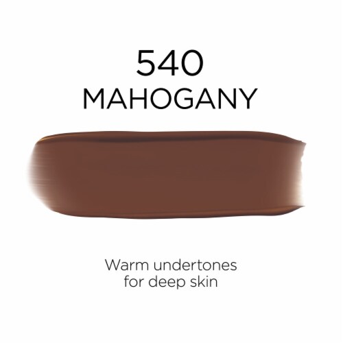 L'Oreal Paris Infallible Foundation 32 Hour Fresh Wear Lightweight 540 Mahogany Perspective: left