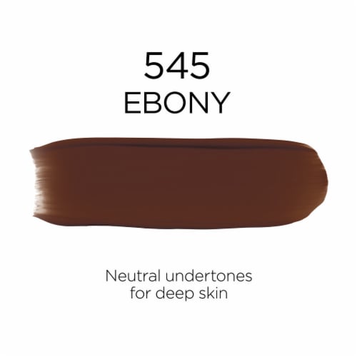L'Oreal Paris Infallible Foundation 32 Hour Fresh Wear Lightweight 545 Ebony Perspective: left