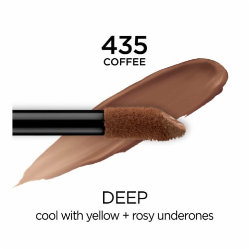 L'Oreal Paris Infallible Concealer Full Wear Full Coverage Waterproof 435 Coffee Perspective: left