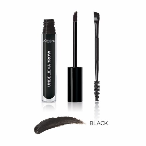 L'Oreal Paris Unbelieva Brow Tinted Brow Gel Longwear Waterproof 580 Black Perspective: left