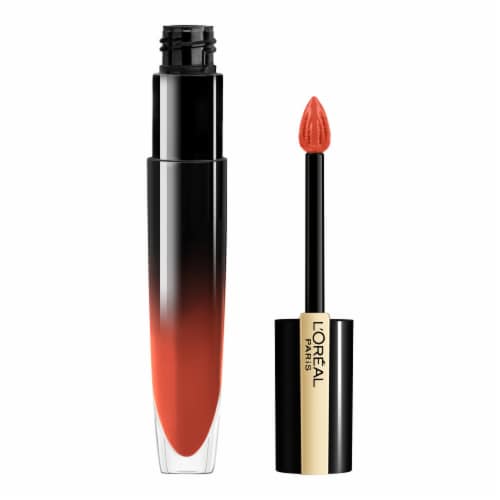 L'Oreal Paris Brilliant Signature Shiny Lip Stain Lipstick 315 Be Courageous Perspective: left