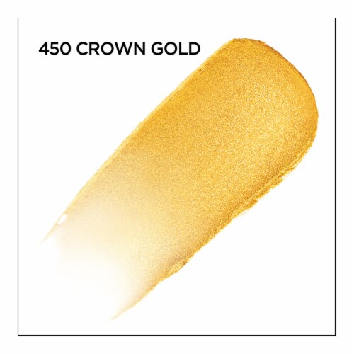 L'Oreal Paris Brilliant Eyes 445 Crown Gold Shimmer Liquid Eye Shadow Perspective: left