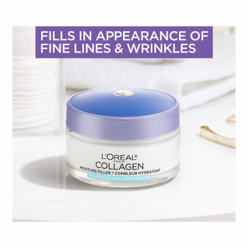 L'Oreal Paris Collagen Moisture Filler Daily Moisturizer Perspective: left
