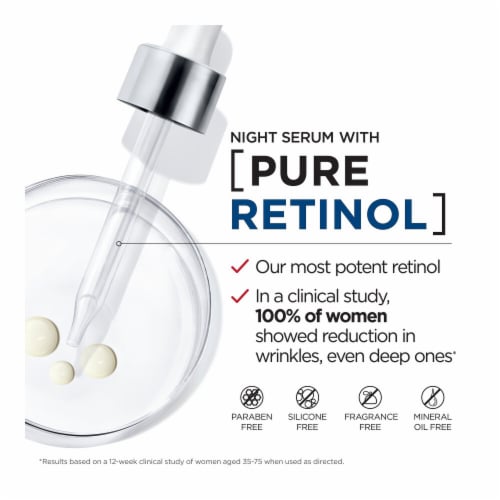L'Oreal Paris Revitalift Retinol Derm Intensives Night Serum Perspective: left
