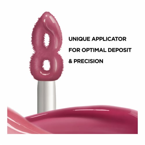 L'Oreal Paris Infallible Pro Gloss Plump Lip Gloss With Hyaluronic Acid 607 Sunlit Shimmer Perspective: left