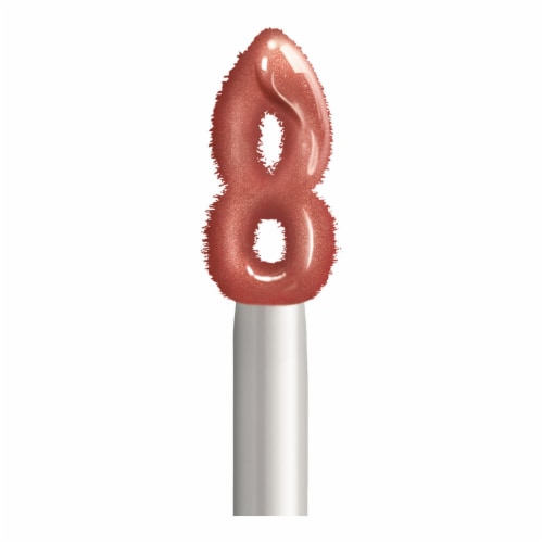 L'Oreal Paris Infallible Pro Gloss Plump Lip Gloss With Hyaluronic Acid 610 Nude Twinkle Perspective: left