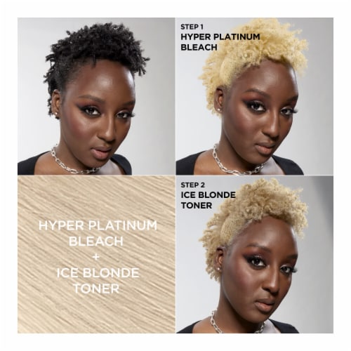 L'Oreal Paris Feria Advanced Lightening System Hyper Platinum Perspective: left
