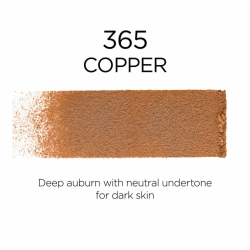 L'Oreal Paris Infallible 365 Copper Powder Foundation Perspective: left