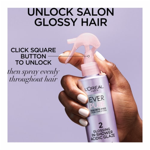 L'Oreal Paris EverPure Glossing In Shower Acidic Glaze Perspective: left