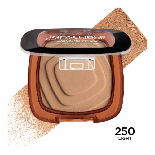 L'Oreal Paris Infallible Bronzer Fresh Wear Soft Matte 250 Light Perspective: left