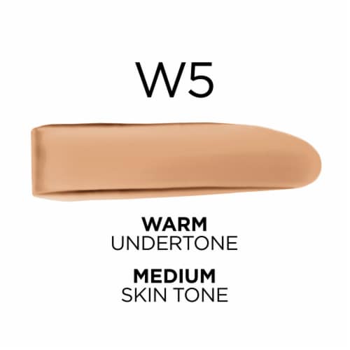L'Oreal Paris True Match Super-Blendable W5 Medium Foundation Perspective: left