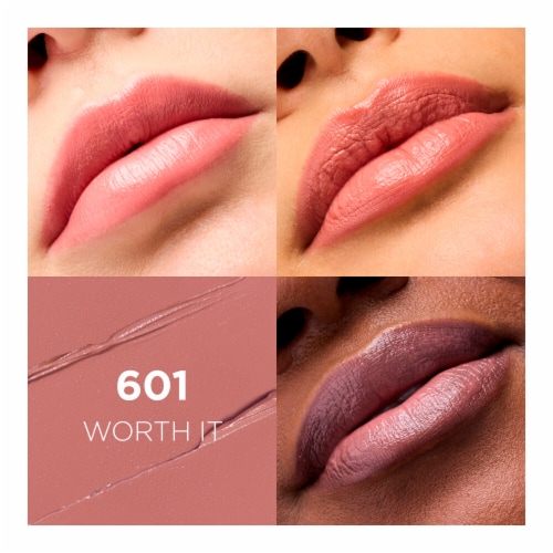 L'Oreal Paris Colour Riche Original Satin Lipstick 601 Worth It Perspective: left