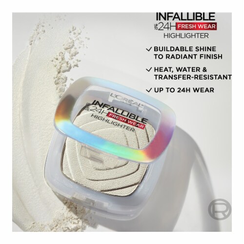 L'Oreal Paris Infallible Highlighter 24 HR Longwear 05 Icy Gold Perspective: left