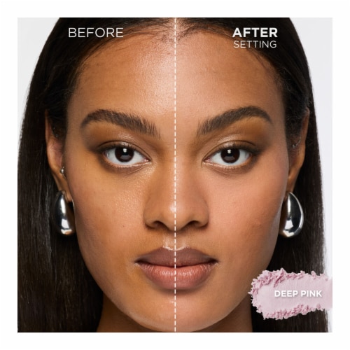 L'Oreal Paris Infallible Blur-fection Loose Setting Powder Longwear 05 Deep Pink Perspective: left