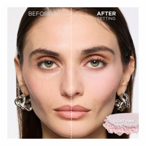 L'Oreal Paris Infallible Blur-fection Loose Setting Powder Longwear 10 Light Pink Perspective: left