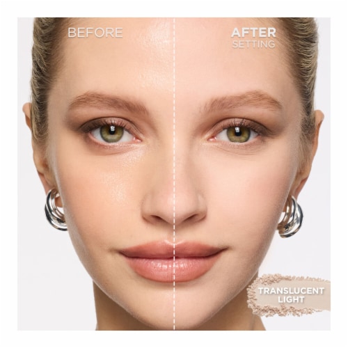 L'Oreal Paris Infallible Blur-fection Loose Setting Powder Longwear 20 Light Translucent Perspective: left
