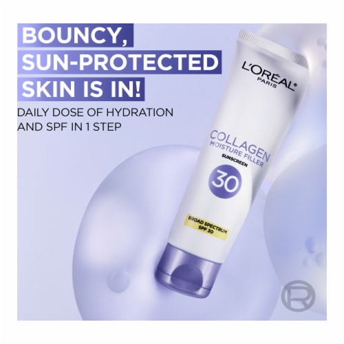 L'Oreal Paris Collagen Moisture Filler Face Moisturizer Hydrating with SPF 30 Perspective: left