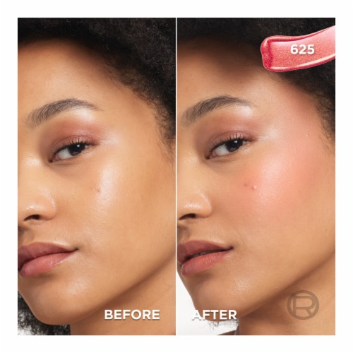 L'Oreal Paris Lumi Le Liquid Blush 625 Glowy Gold Pink Perspective: left