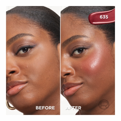 L'Oreal Paris Lumi Le Liquid Blush 635 Glowy Worth It Medium Perspective: left