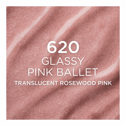 L'Oreal Paris Lumi Le Glass Highlighter Stick 620 Glassy Pink Ballet Perspective: left