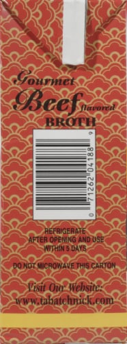 Tabatchnick Gourmet Beef Broth Perspective: left
