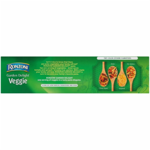 Ronzoni Garden Delight Non-GMO Spaghetti Pasta Perspective: left
