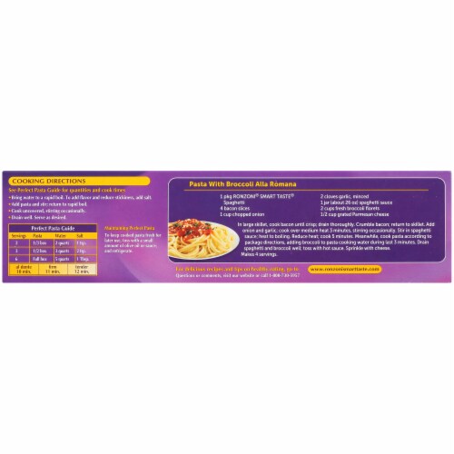 Ronzoni Smart Taste Spaghetti Pasta Perspective: left