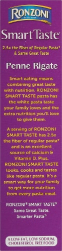 Ronzoni Smart Taste Penne Rigate Pasta Perspective: left