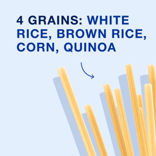 Ronzoni Gluten Free Non-GMO Vegan Four-Grain Spaghetti Pasta Perspective: left