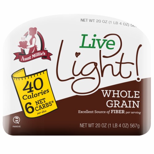 Aunt Millie's Whole Grain Bread, 20 oz