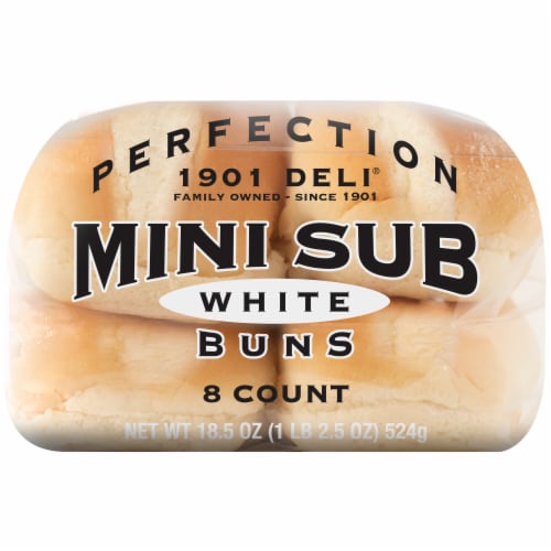 Perfection 1901 Deli Mini Sub Buns Perspective: left