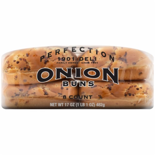 Perfection 1901 Deli Onion Buns Perspective: left
