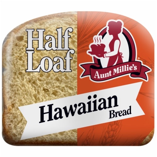 Aunt Millie's Half Loaf Hawaiian Bread Perspective: left