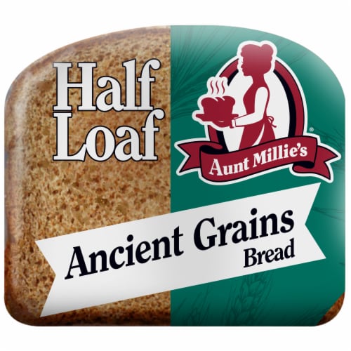 Aunt Millie's Half Loaf Ancient Grains Bread Perspective: left
