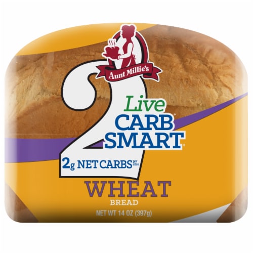 Aunt Millie's® Live Carb Smart Low Calorie Wheat Bread Perspective: left
