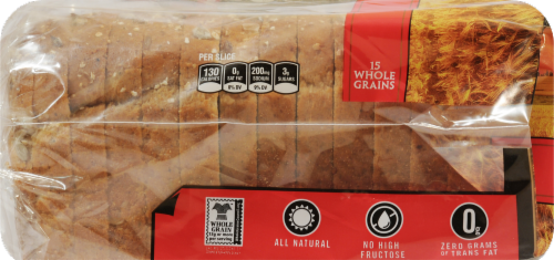 Aunt Millies Bread Wp Best Grains 15 Grain Perspective: left