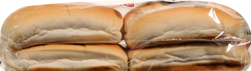 Schwebel's White Sub Buns Perspective: left