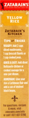 Zatarain's® Yellow Rice Perspective: left