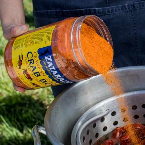 Zatarain's Complete Crawfish Shrimp & Crab Boil Perspective: left