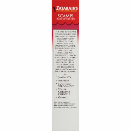Zatarain's® Scampi Pasta Dinner Mix Perspective: left