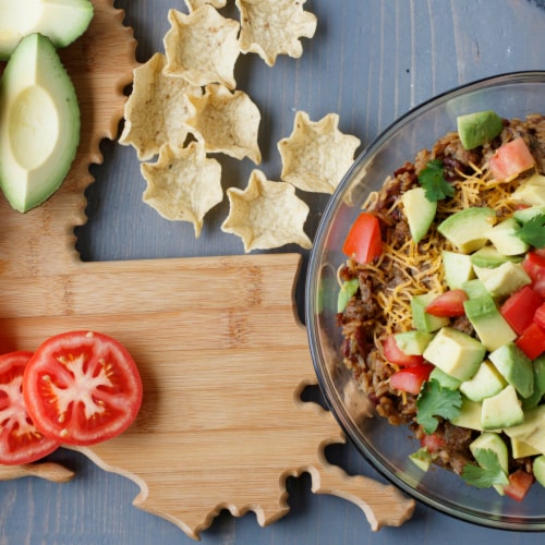 Zatarain's Red Bean Seasoning Perspective: left