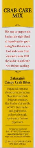 Zatarain's® Crab Cake Mix Perspective: left