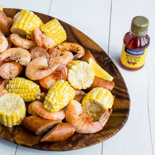 Zatarain's® Concentrated Shrimp & Crab Boil Perspective: left