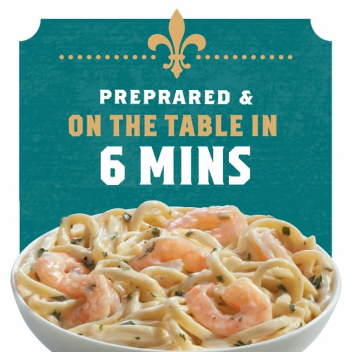 Zatarain's Frozen Shrimp Alfredo Perspective: left