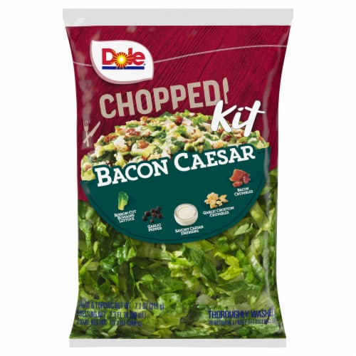 Dole Bacon Caesar Chopped Salad Kit Perspective: left