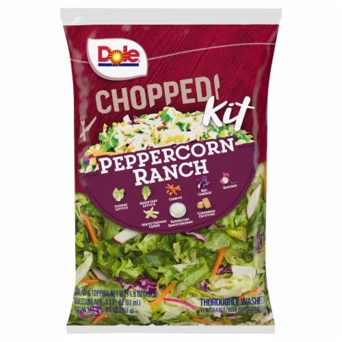 Dole Peppercorn Ranch Chopped Salad Kit Perspective: left