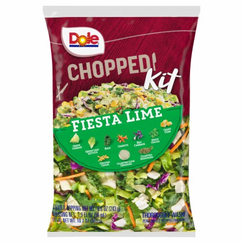 Dole Fiesta Lime Chopped Salad Kit, 10.7 oz - Kroger